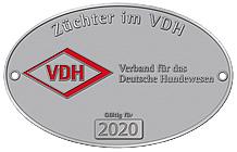 Mitglied und registrierte Zuchtstätte im VDH